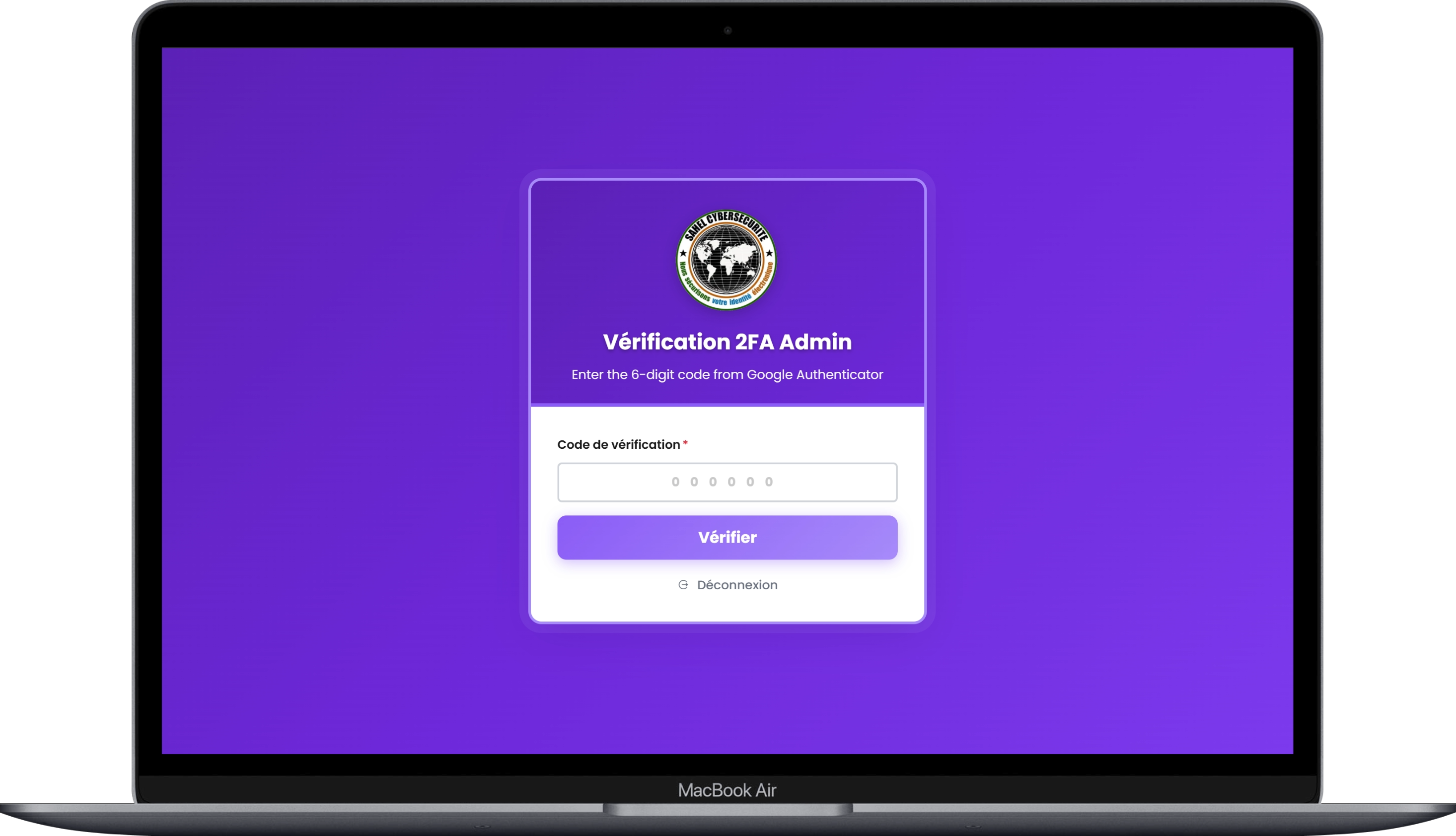 Authentification 2FA