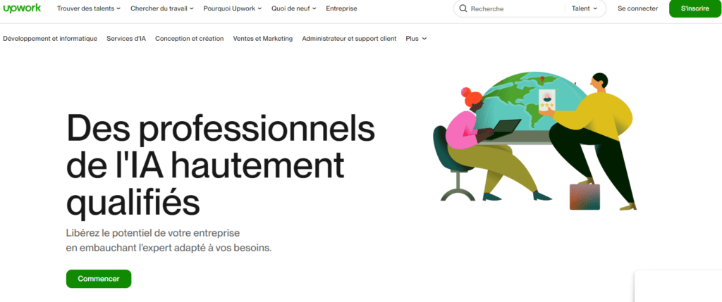 upwork,travail indepen,travailler à distance,freelancer,fiverr